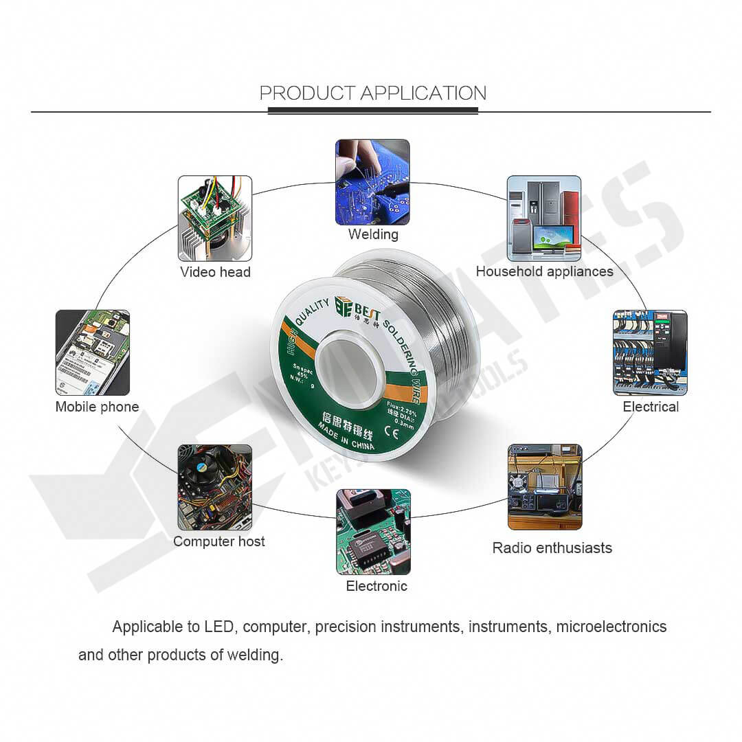 Applicable to LED, computer, precision instruments, instruments, microelectronics and other products of welding. 