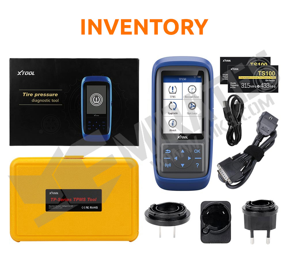 XTool TP150 Inventory