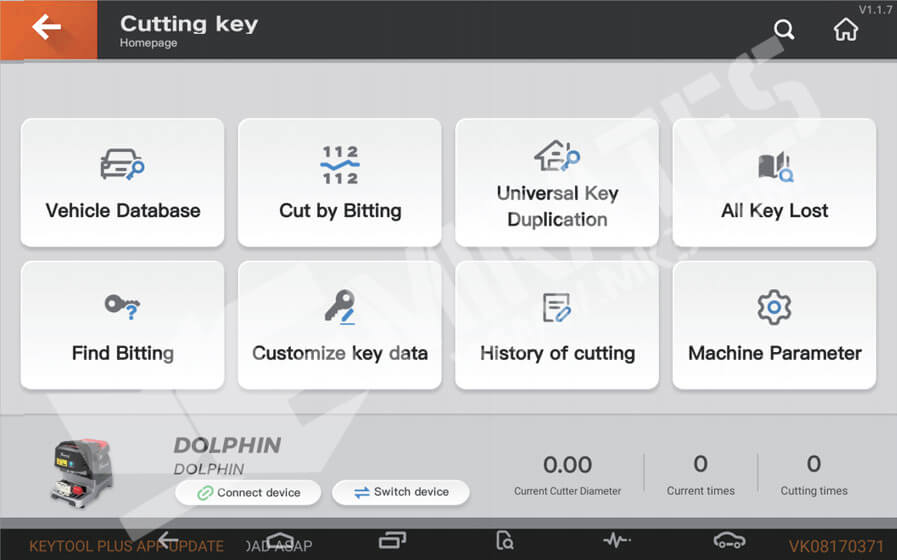 KEY TOOL PLUS is available to control the key cutting machines vvdi-key-tool-plus-control-key-cutting-machine