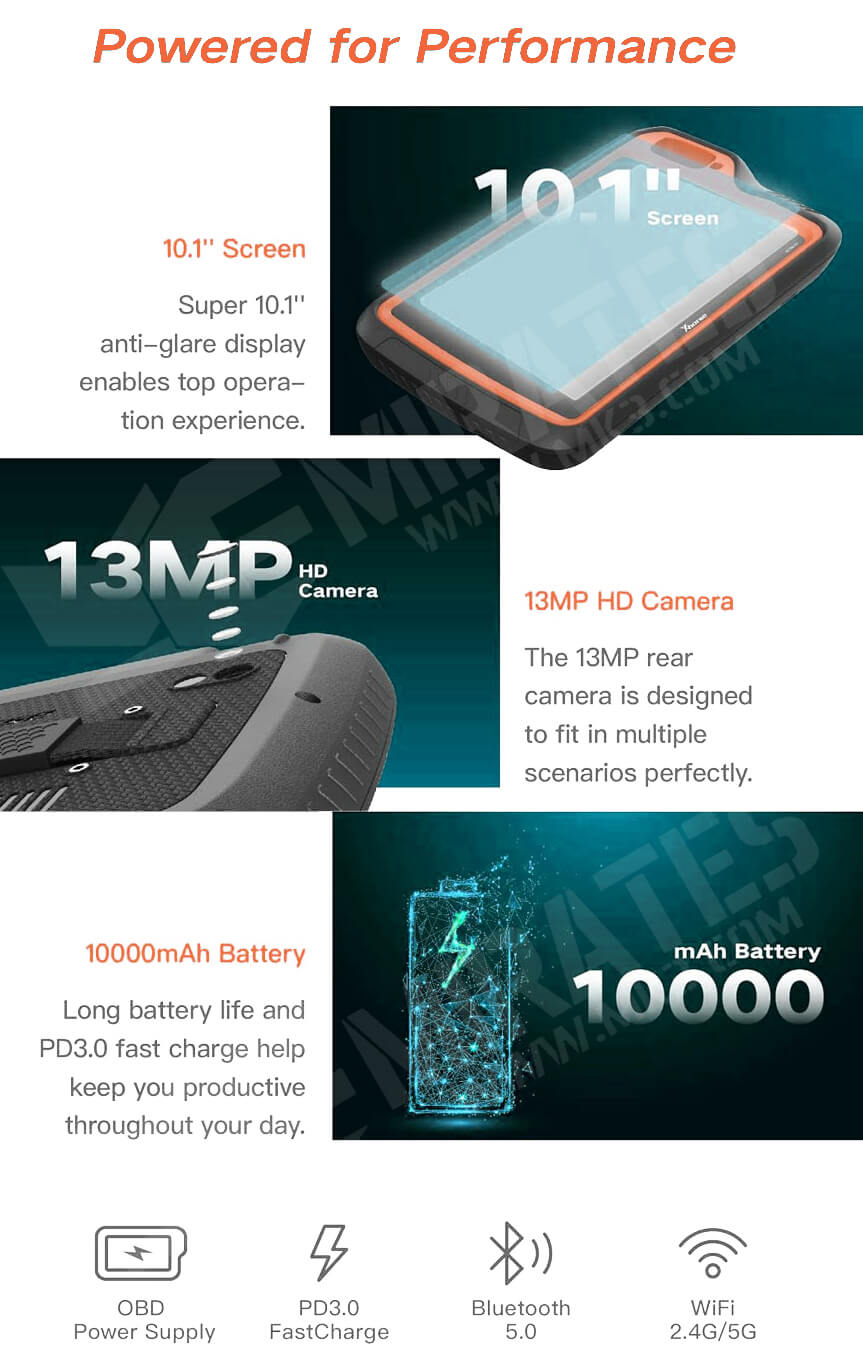 Xhorse VVDI Key Tool Plus Pad Global Advanced Version All-in-One Programmer ADVANCED PROCESSOR vvdi-key-tool-plus-parameters