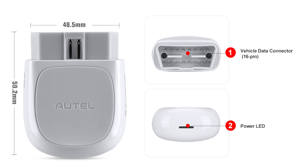 New Autel MAXIAP AP200 Advanced Smartphone Vehicle Diagnostics Scan Tool For Your Smartphone Or Tablet | Emirates Keys