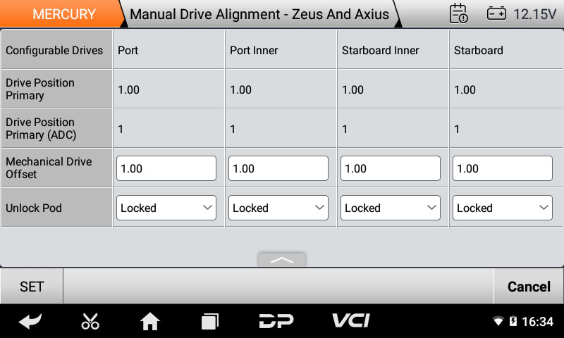 ISCAN MERCURY (MARINE) ISCAN MERCURY (MARINE)