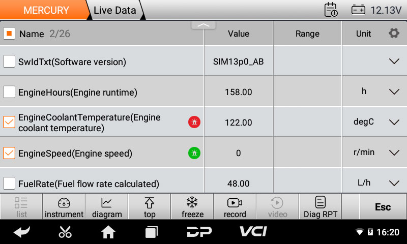 ISCAN MERCURY (MARINE) ISCAN MERCURY (MARINE)