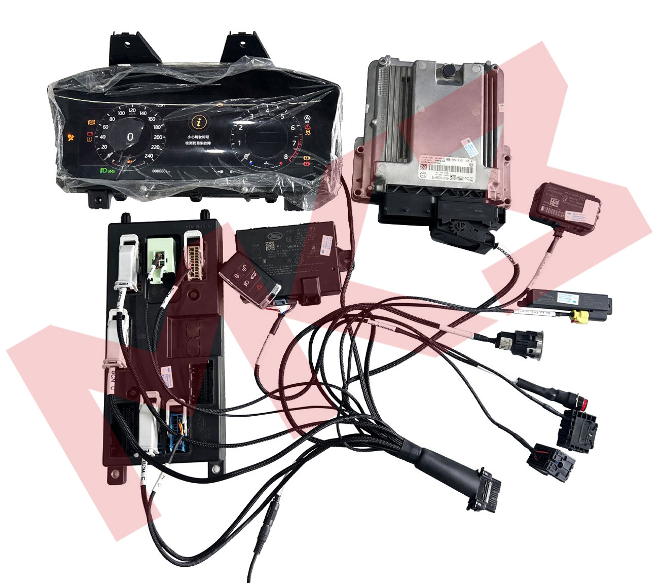 Land Rover Jaguar Comform Module BCM Keyless Entry Control Module KVM RFA module Test Platform | Emirates Keys