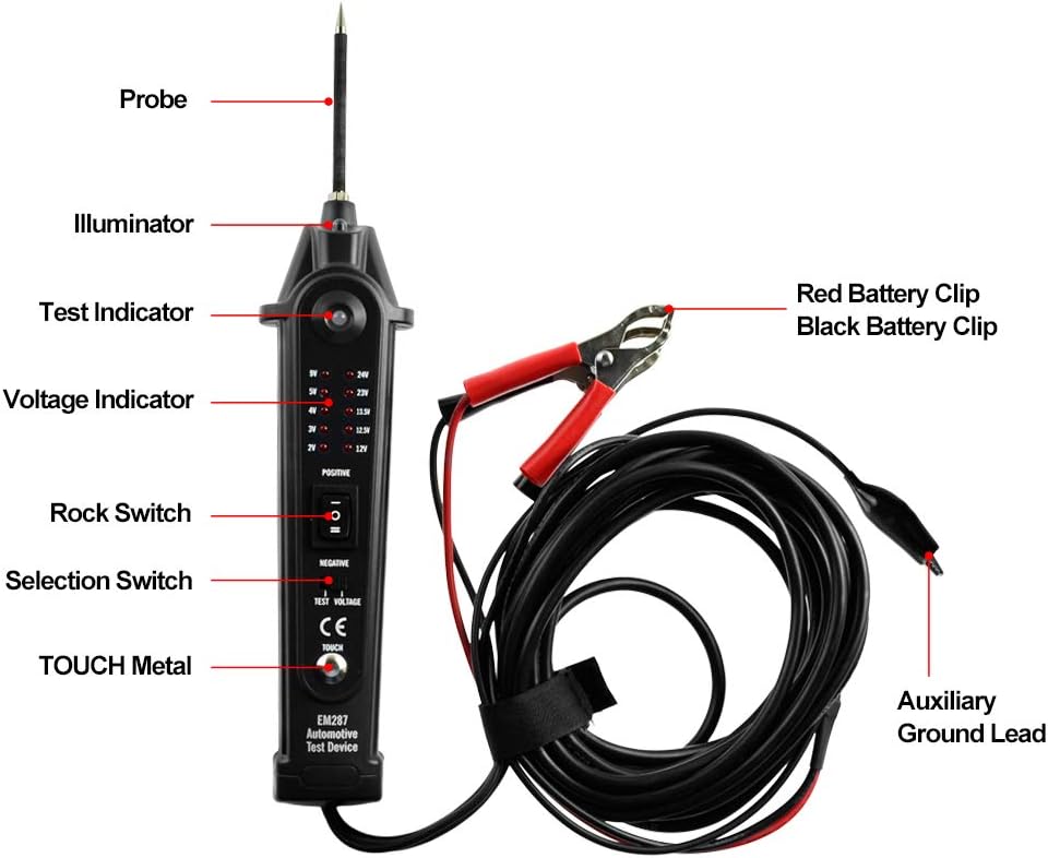 New All-Sun EM287 is the best electrical tester for reducing diagnostic time in automotive electrical systems | Emirates Keys