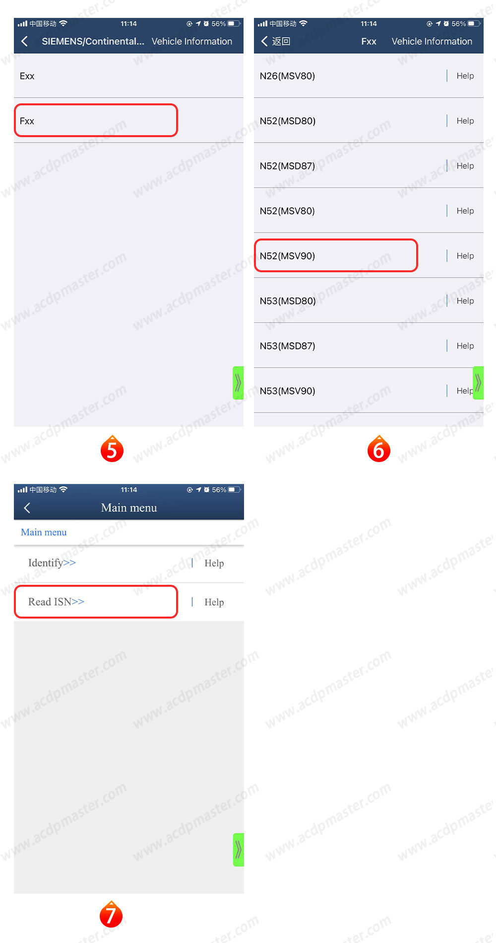 New Yanhua ACDP Set Module 27 BMW MSV80/MSD8X/MSV90 DME Read / Write ISN And Clone Supported DME Types: Continental, SIEMENS | Emirates Keys