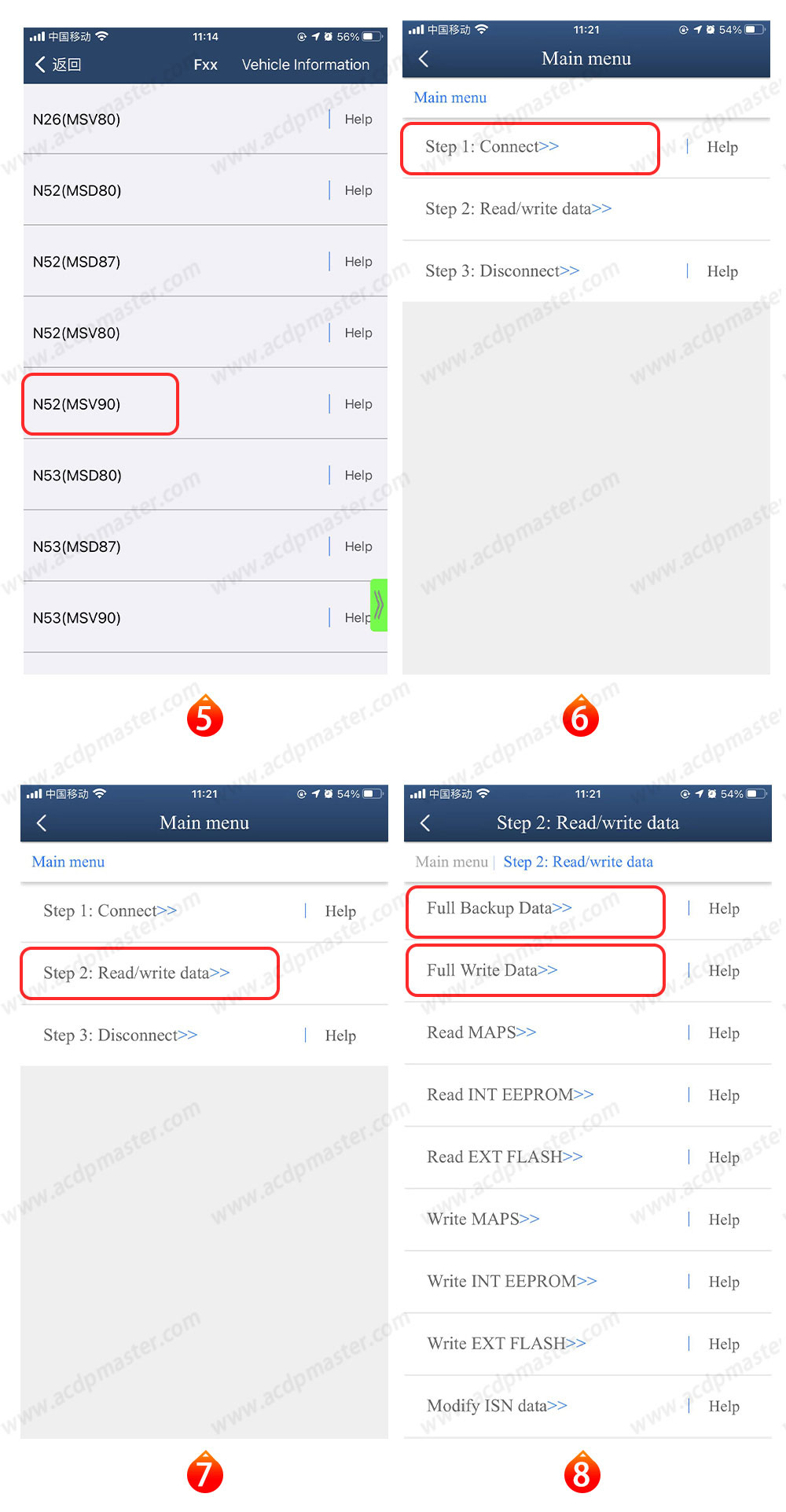 New Yanhua ACDP Set Module 27 BMW MSV80/MSD8X/MSV90 DME Read / Write ISN And Clone Supported DME Types: Continental, SIEMENS | Emirates Keys