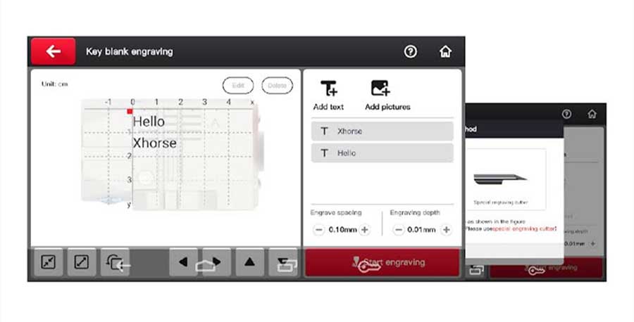 New Xhorse Condor XC-MINI Plus II Key Cutting Machine Support Car/Motorbike/House Keys with M3 and M5 Clamps | Emirates Keys