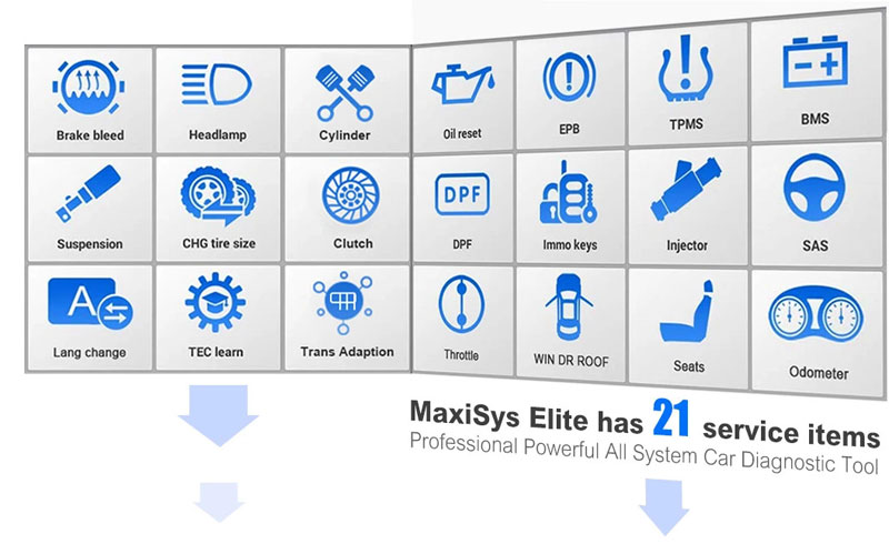 autel-maxisys-elite-service-functions