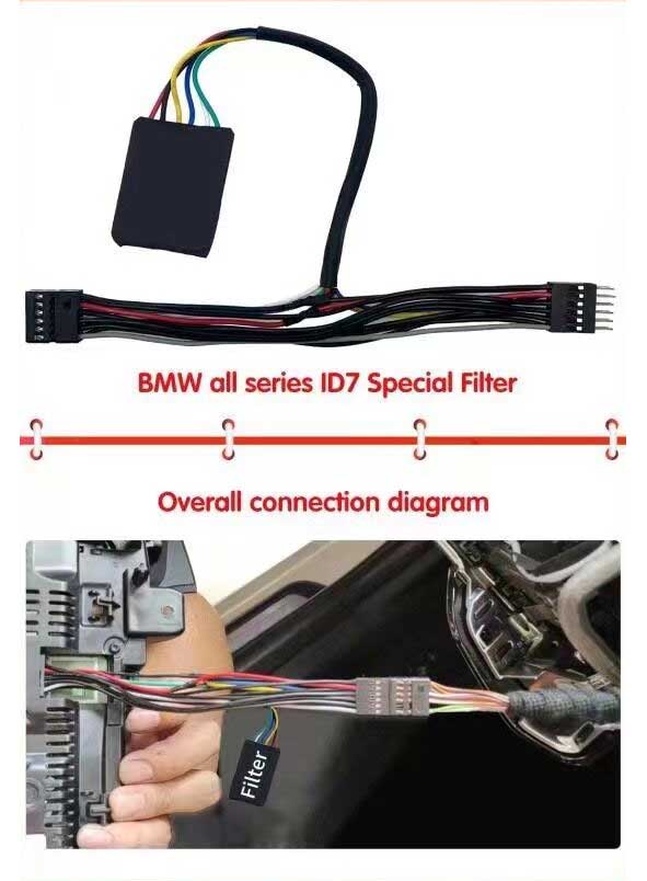 Yanhua ACDP BMW ID7 Instrument Special Can Filter Support BWM 2019+ THE 5/7/X5/X7, 2020+ No Soldering | Emirates Keys