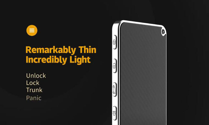 Xhorse XSKC04EN King Card Slimmest 4 Buttons Universal Smart Remote Key with Built-in 2 Batteries (Diamond blue) | Emirates Keys