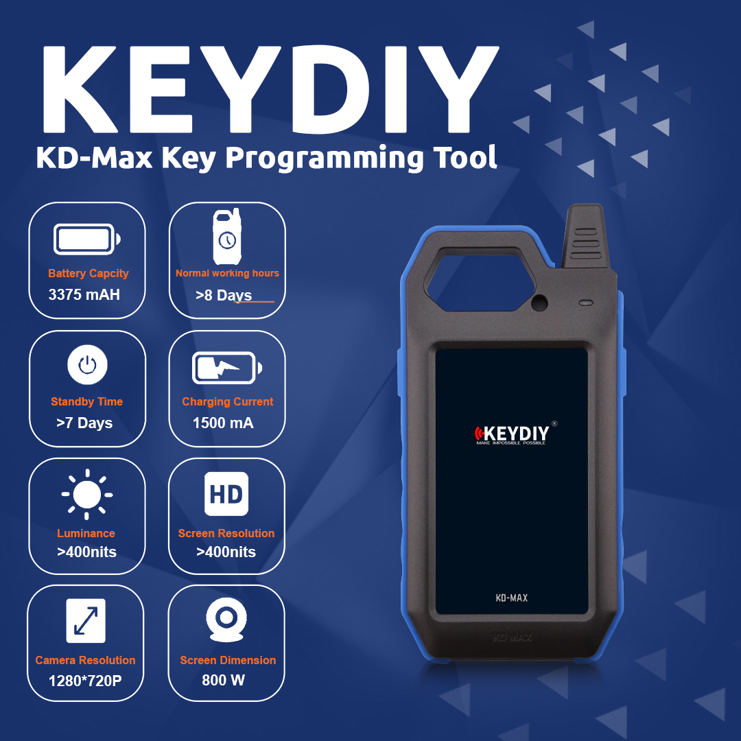 New KEYDIY KD Max Key Programmer tool KEYDIY a professional mutil -functional smart device Android system with bluetooth and WIFI | Emirates Keys