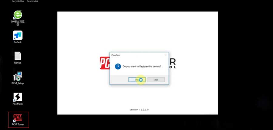 PCMTUNER account registration