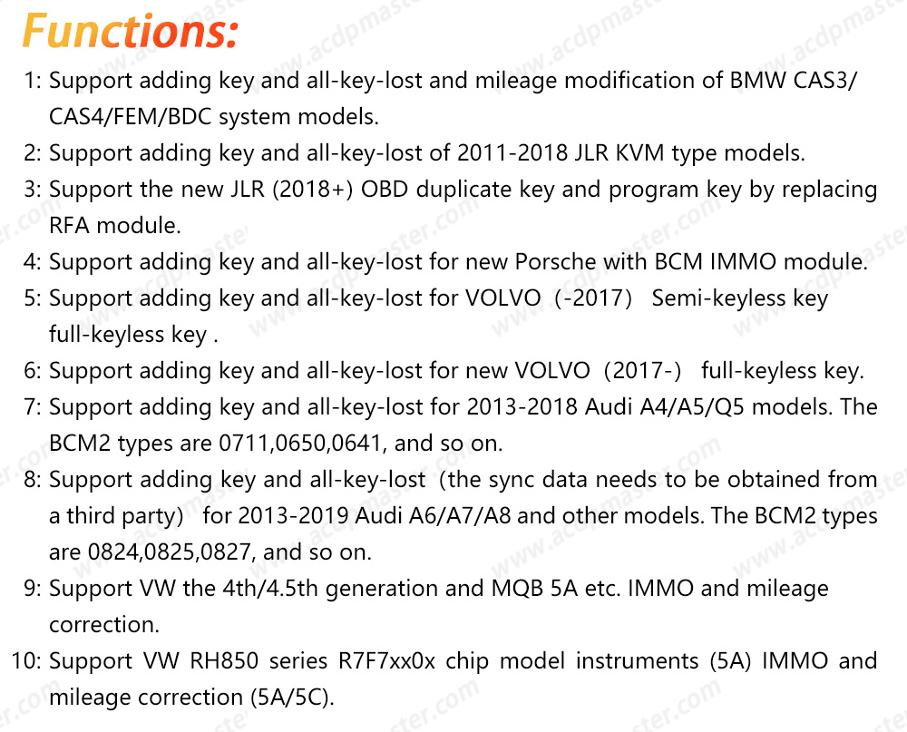 Yanhua ACDP 2 Locksmith Package ( ACDP-2 Programming Module+Module1+Module2+Module3+Module7+Module9+Module10+Module12+Module20+Module29+Module24+Module31+Module33 ) | Emirates Keys